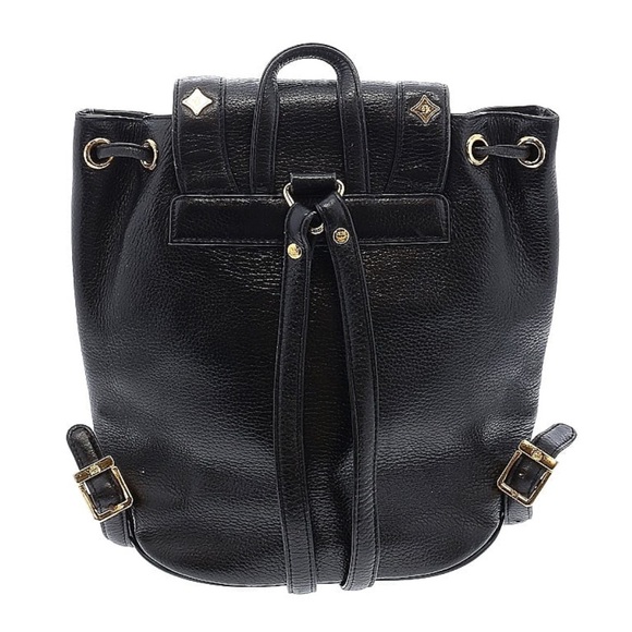 MCM Black Leather Backpack main image 6